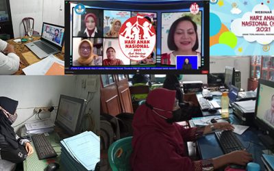 SMP Negeri 1 Dolok Batu Nanggar Mengikuti Kegiatan Webinar Hari Anak Nasional (HAN) 2021