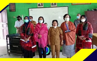 Acara Purna Bhakti Kepada 3 Orang Guru dan Perpisahan 1 Orang Guru Pindah Tugas